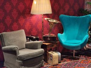 Egg Chair Sessel Samt 0